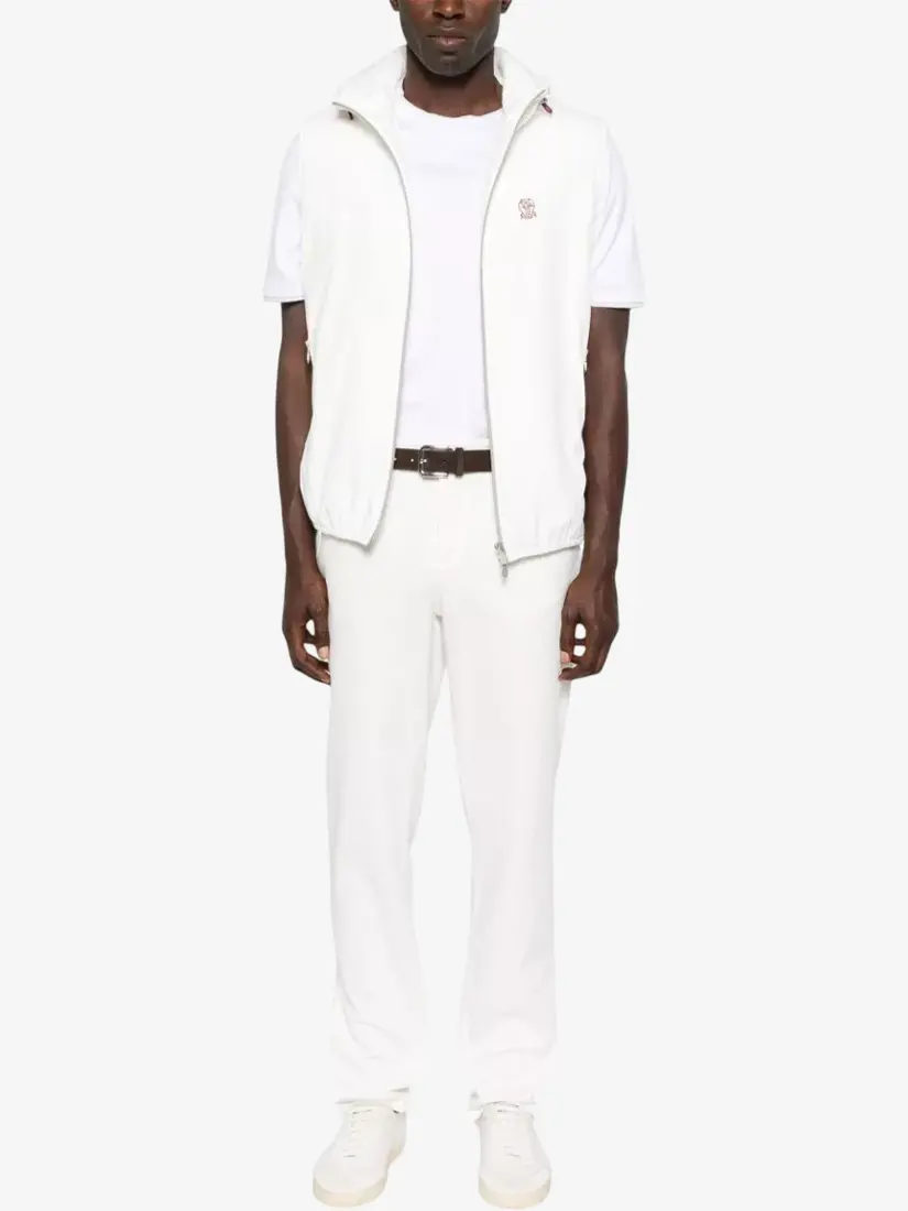 Bluzë Brunello Cucinelli With Embroidered Emblem