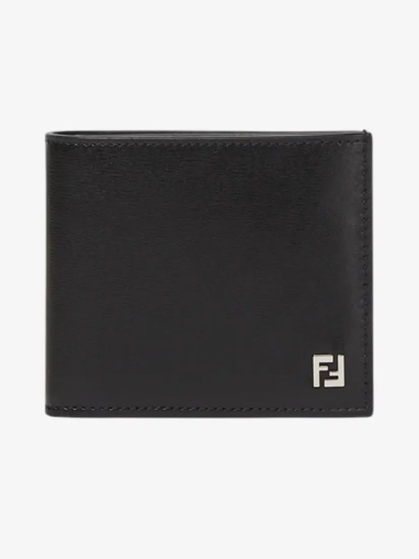 Portofol Lëkure Fendi Squared FF Bi-Fold