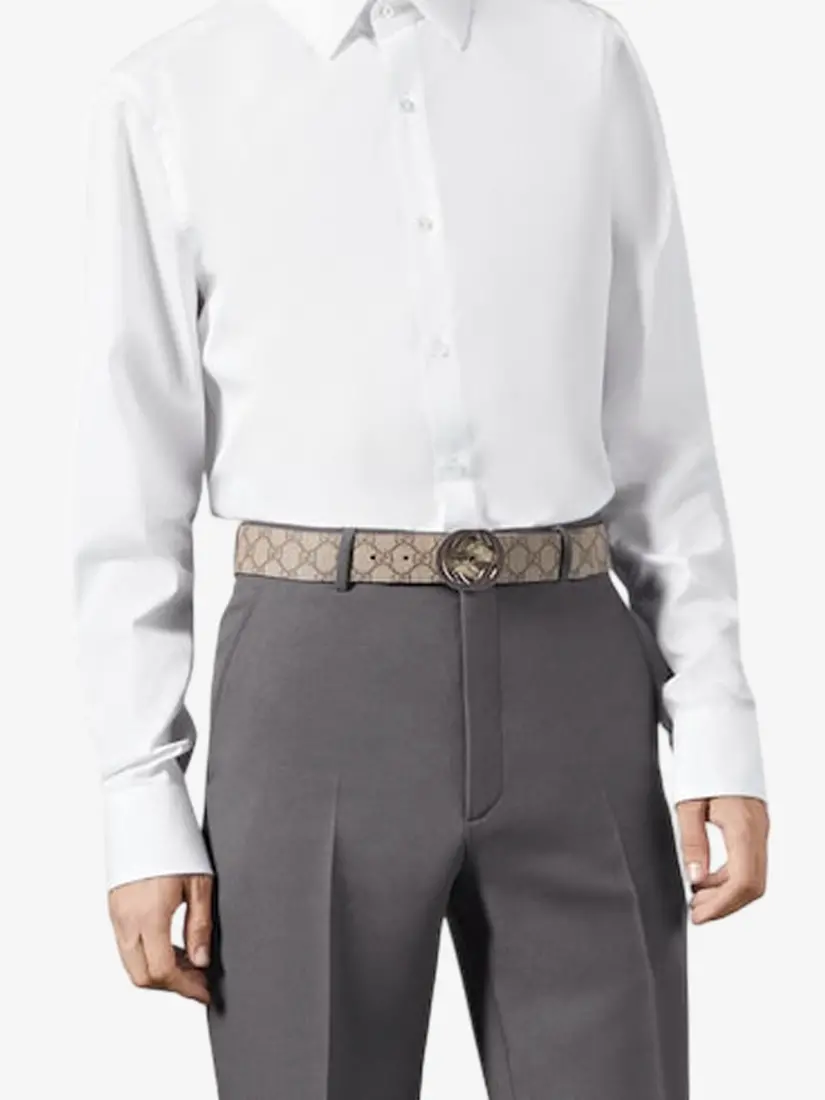 Rrip Gucci Reversible With Interlocking G Buckle