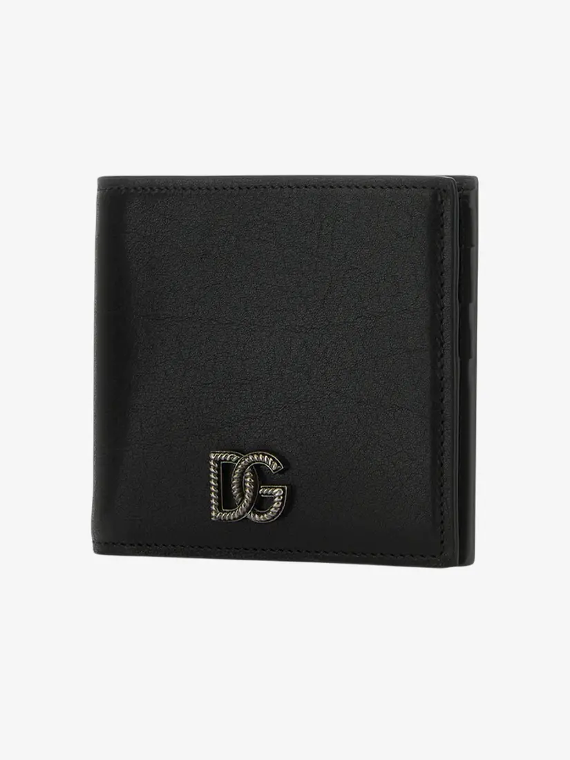 Portofol Lëkure Dolce & Gabbana With DG Torchon Logo