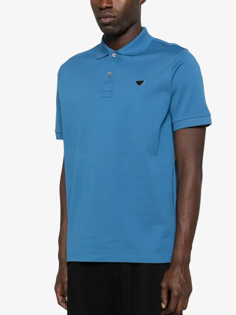 Bluzë Polo Prada Logo Embroidered