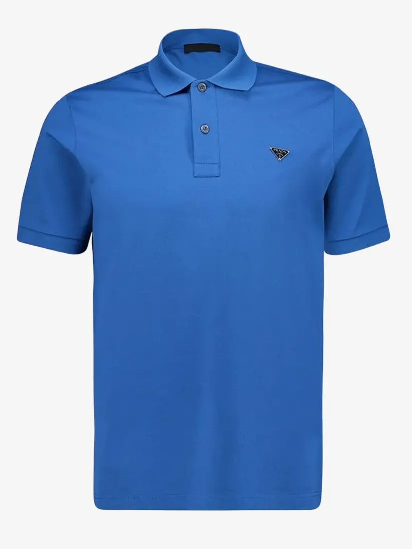 Bluzë Polo Prada Logo Embroidered