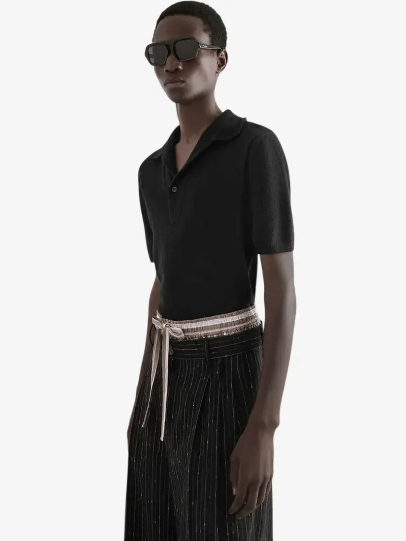 Bluzë Polo Dolce & Gabbana Cotton Blend