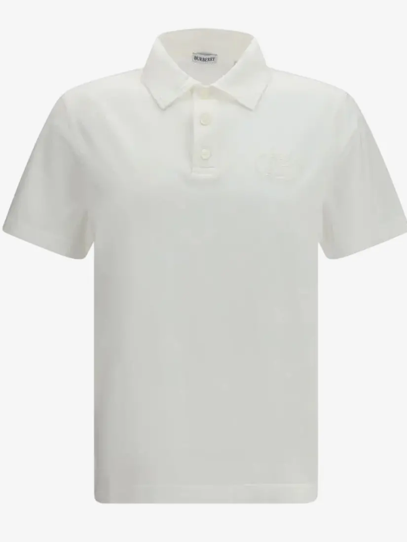 Bluzë Polo Burberry Jwear Cotton Piqué