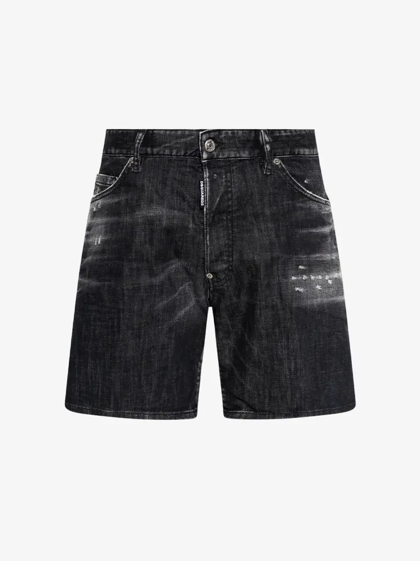 Pantallona të shkutra xhins DSquared2 Marine