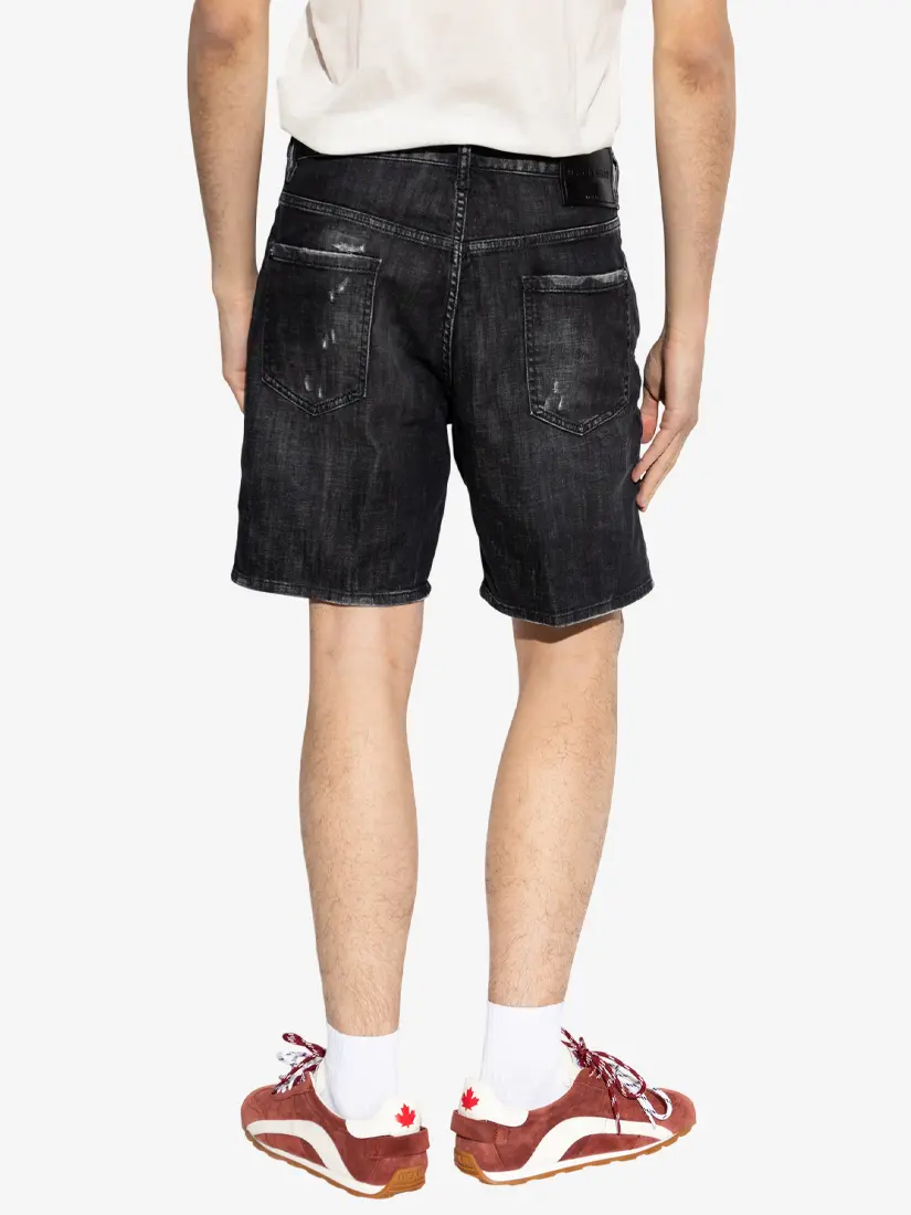 Pantallona të shkutra xhins DSquared2 Marine
