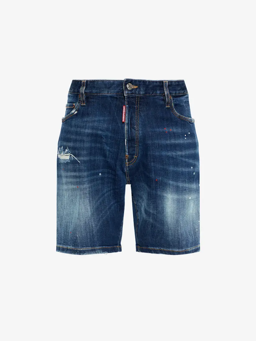 Pantallona të shkutra xhins DSquared2 Marine