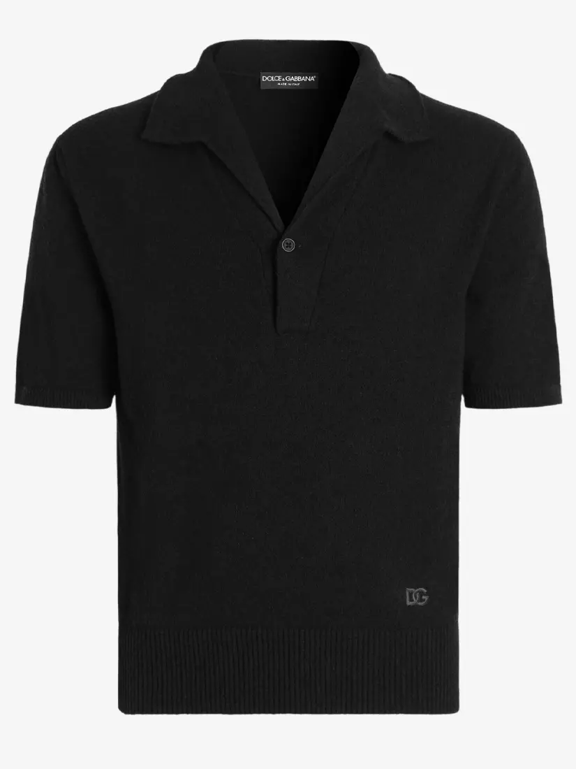 Bluzë Polo Dolce & Gabbana Cotton Blend