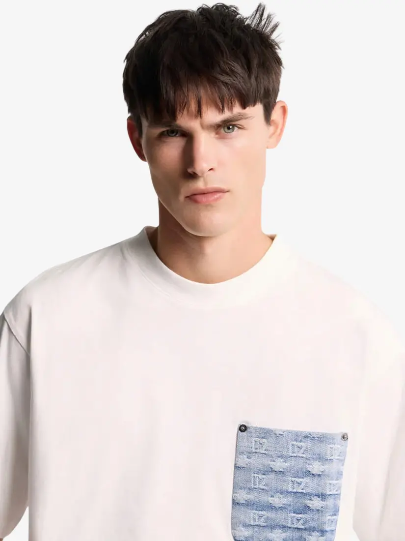 Bluzë DSquared2 D2 Monogram Loose Fit