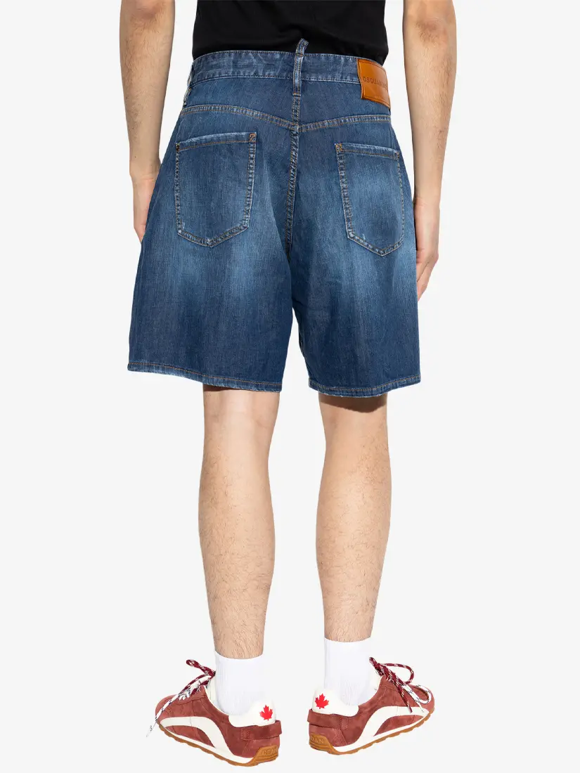 Pantallona të shkutra xhins DSquared2 Boxer