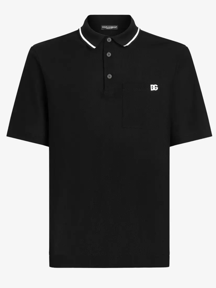Bluzë Polo Dolce & Gabbana Embroidered DG Logo