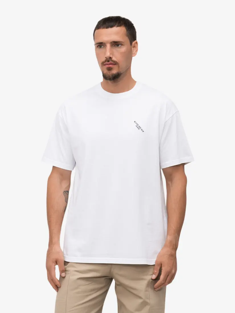 Bluzë Givenchy Logo Print Crew Neck