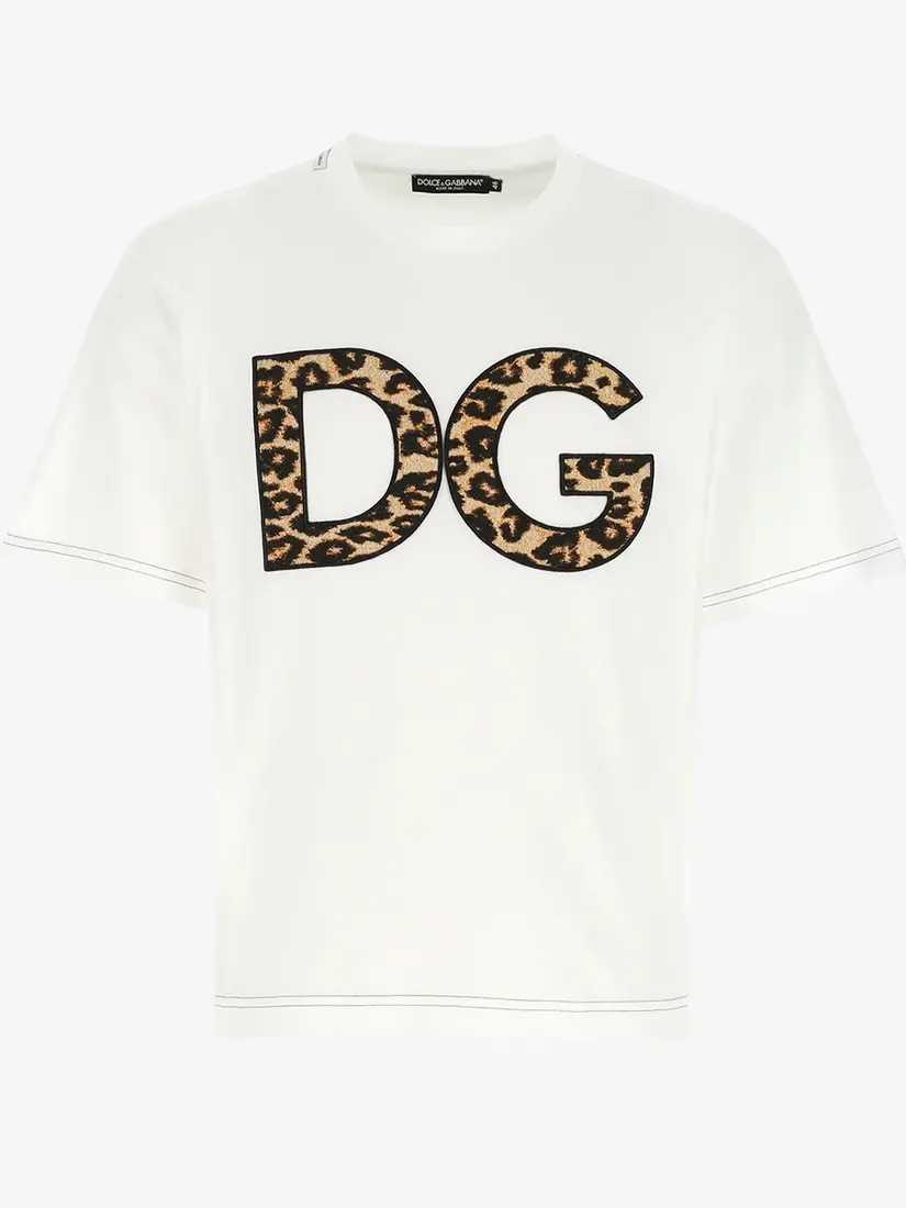 Bluzë Dolce & Gabbana With Leopard DG Patch