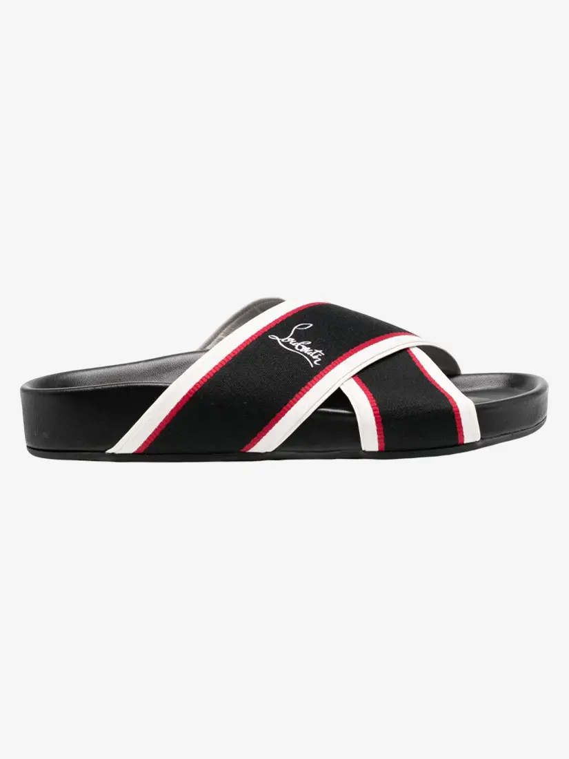 Shapka Christian Louboutin Hot Cross Bizz Slides