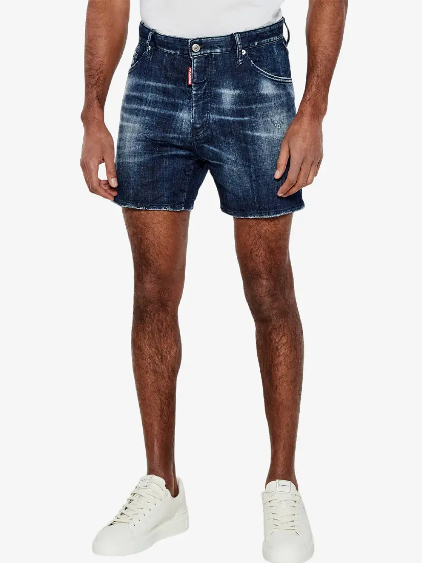 Pantallona të shkutra xhins DSquared2 BRO