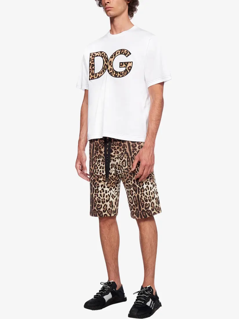 Bluzë Dolce & Gabbana With Leopard DG Patch