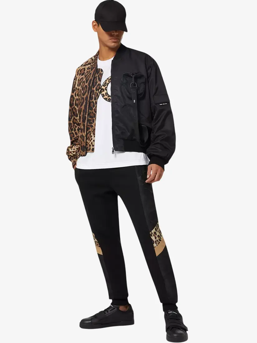 Bluzë Dolce & Gabbana With Leopard DG Patch