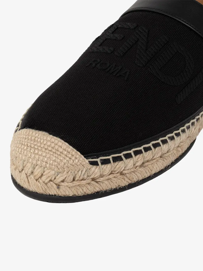 Këpucë pa Lidhëse Fendi Canvas Espadrilles