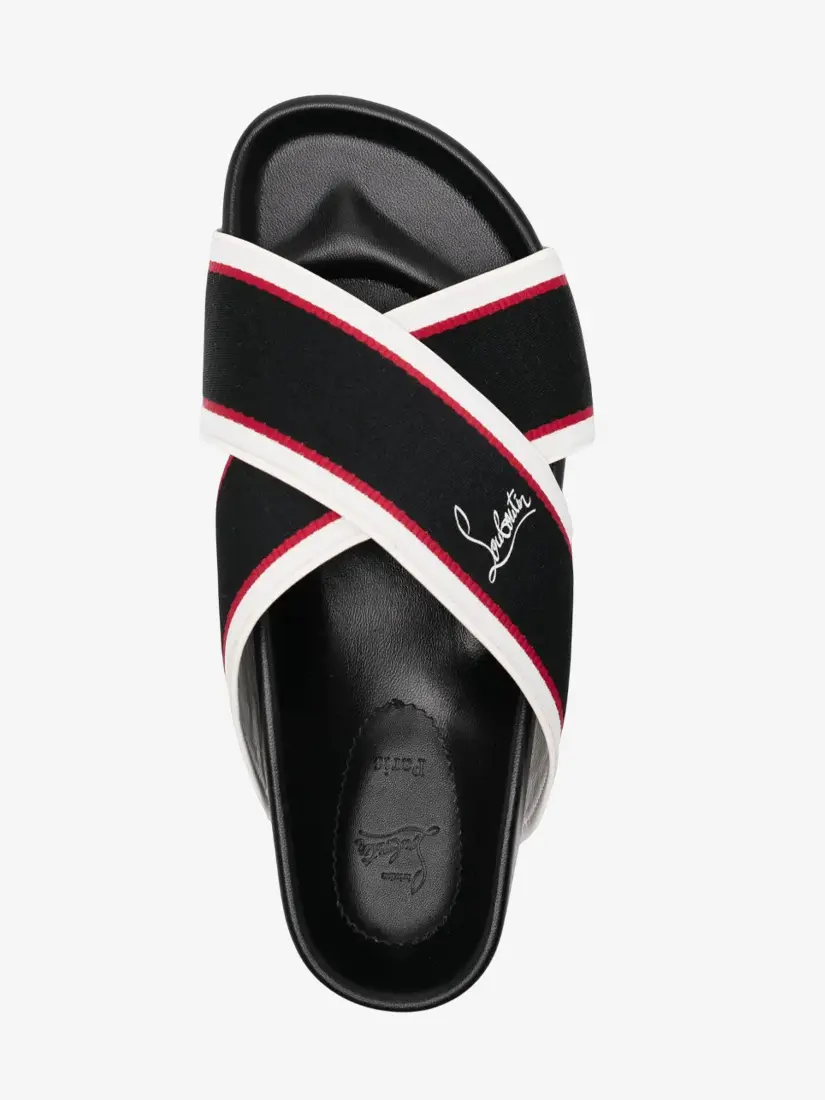 Shapka Christian Louboutin Hot Cross Bizz Slides