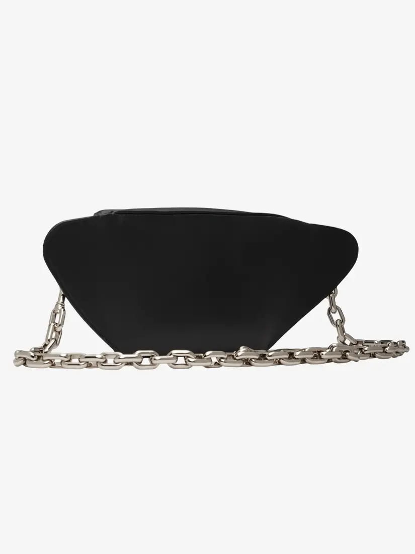 Çantë krahu Alexander McQueen Black Biker Bum