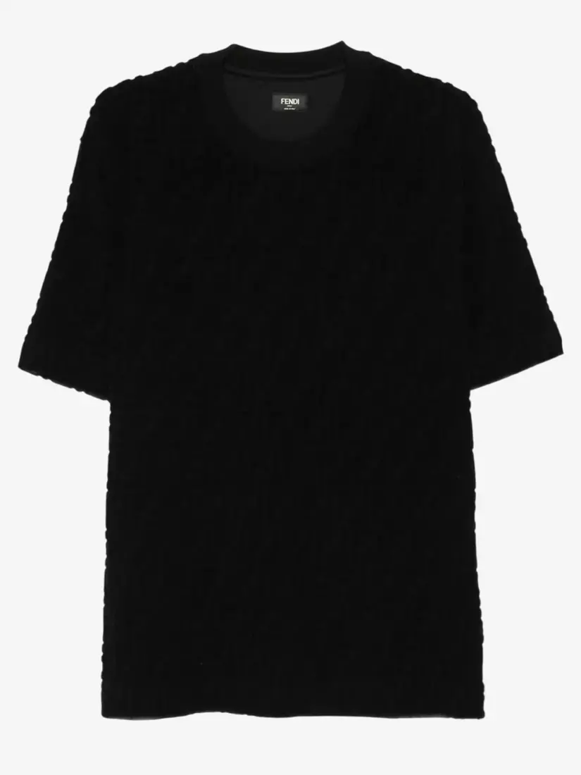 Bluzë Zegna Texture Crew Neck