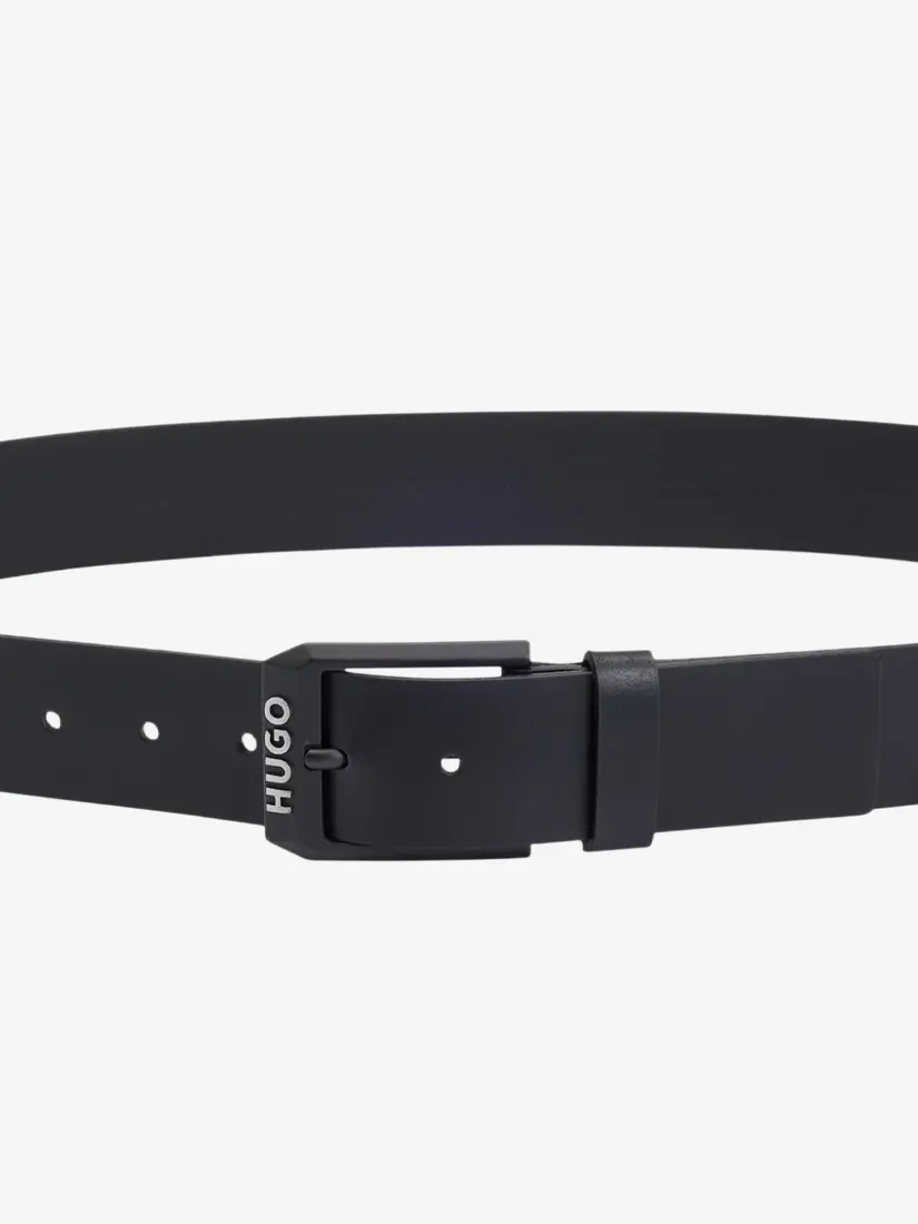 Rrip Lëkure Hugo Boss With Matte Black Logo Trim