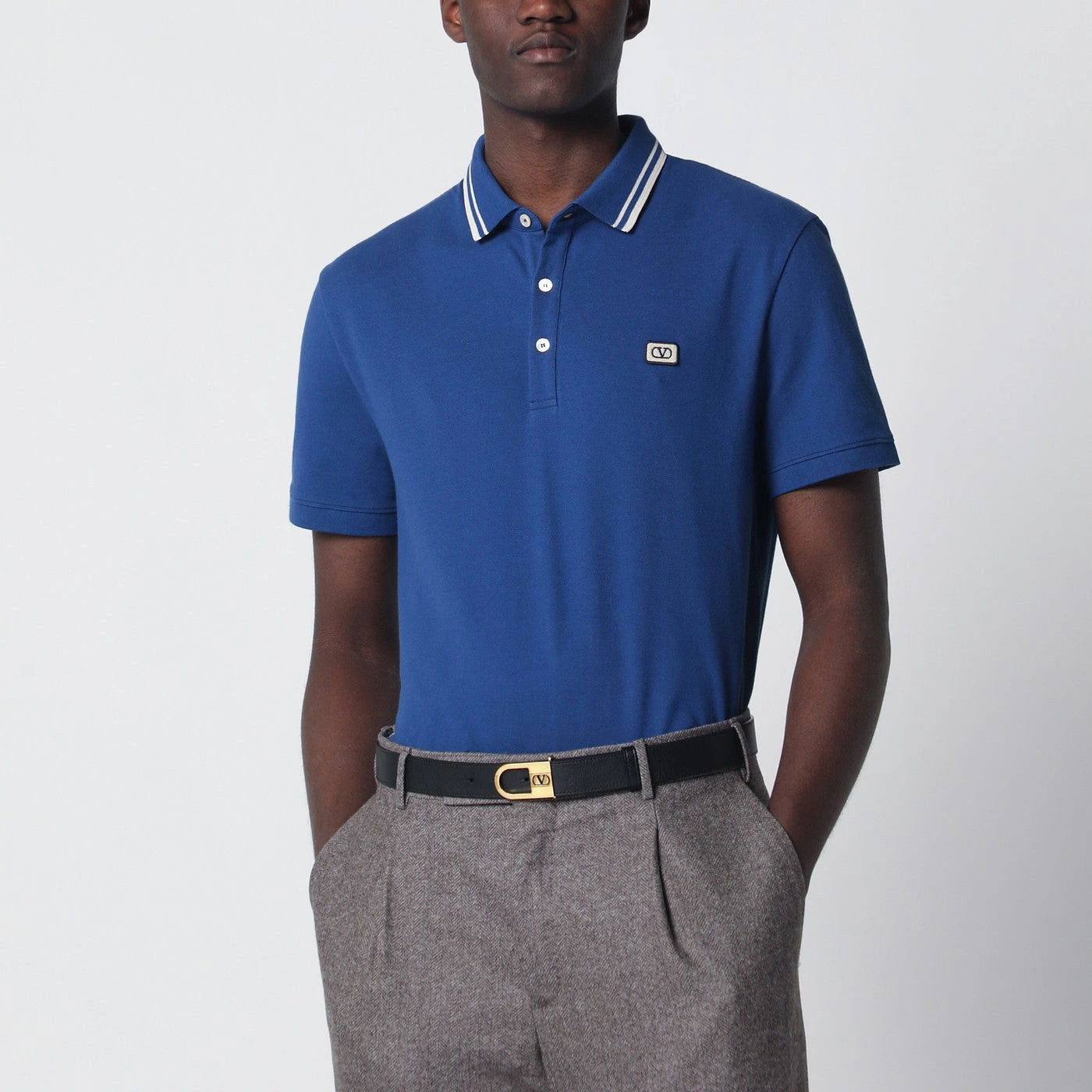Bluzë Polo Valentino VLogo Patch