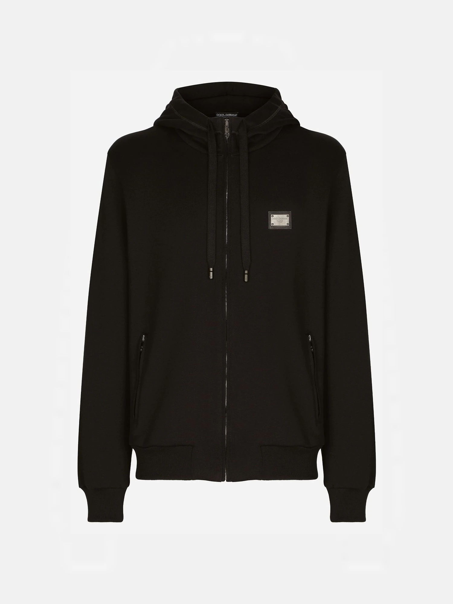 Hoodie Dolce & Gabbana Logo Plaque