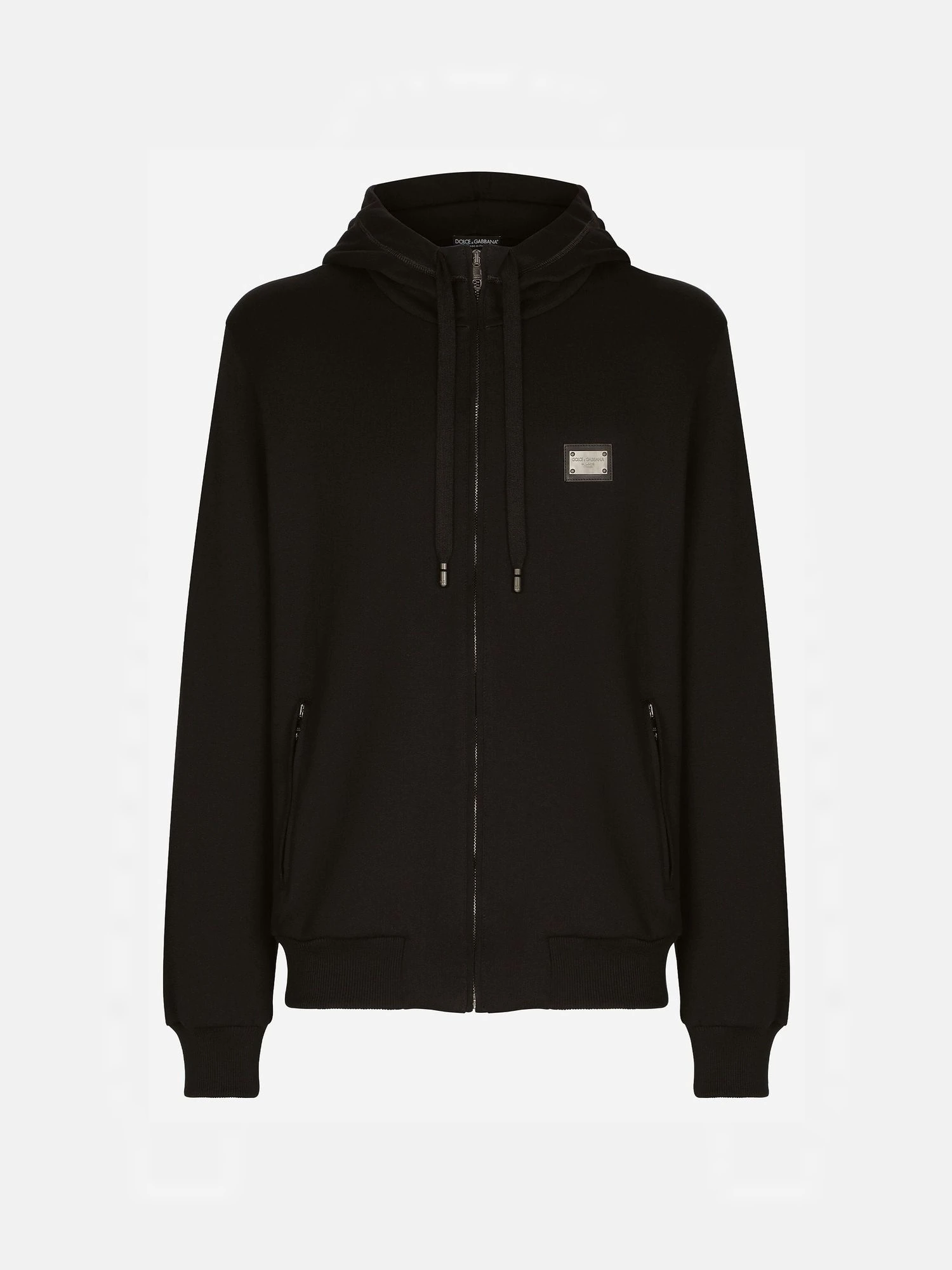 Hoodie Dolce & Gabbana Logo Plaque