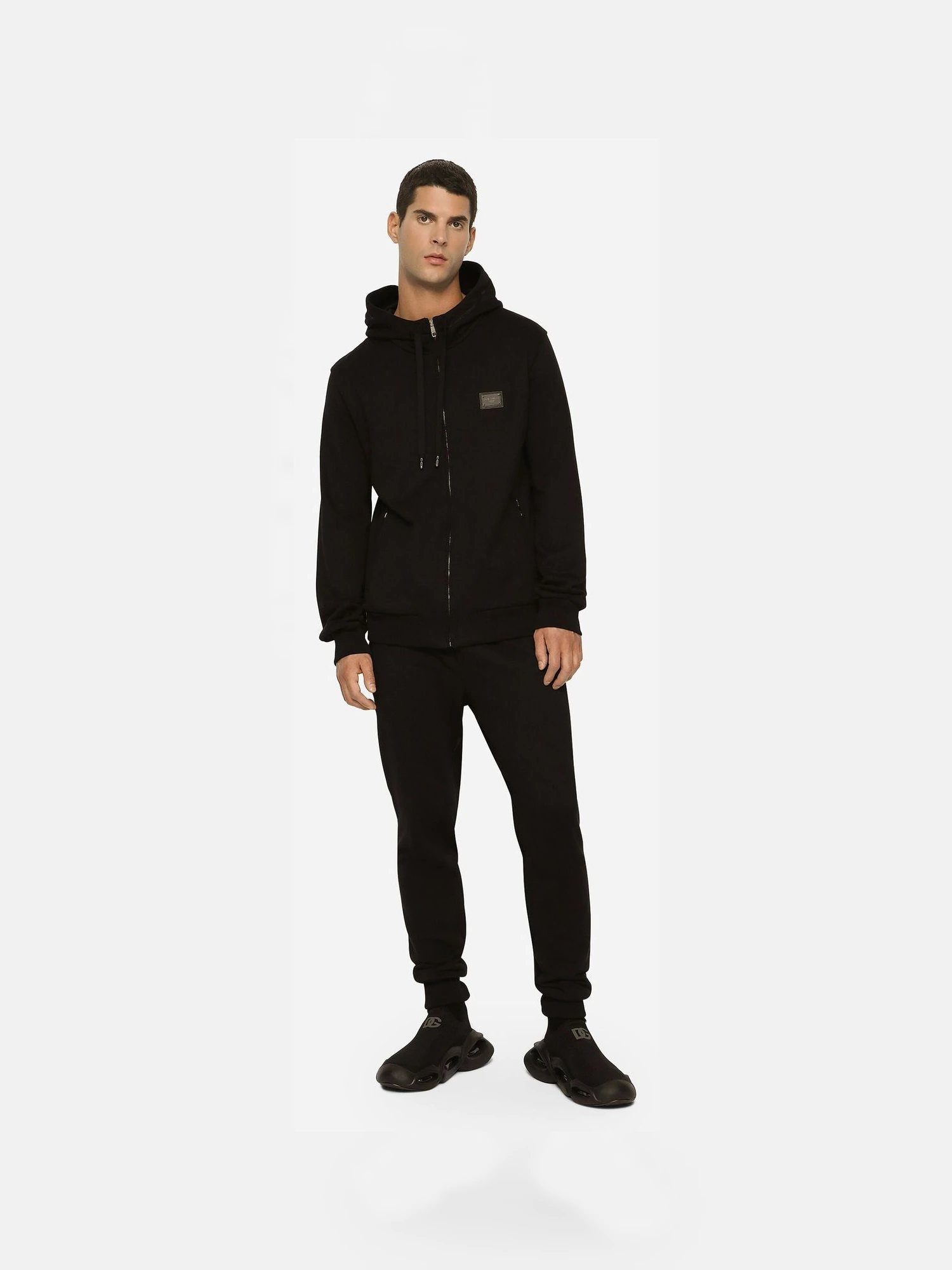Hoodie Dolce & Gabbana Logo Plaque