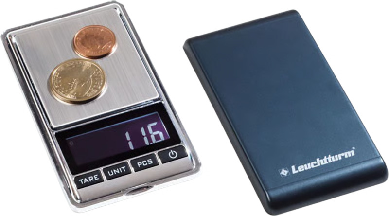 Digitale Präzisionswaage für Münzen (0,01 g – 100 g)