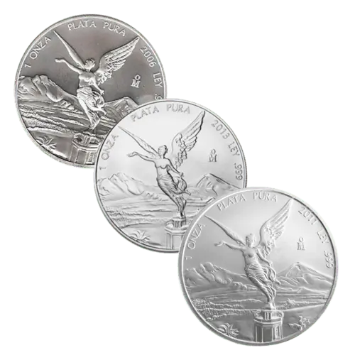 Mexican Libertad diverse Jahrgänge 1oz