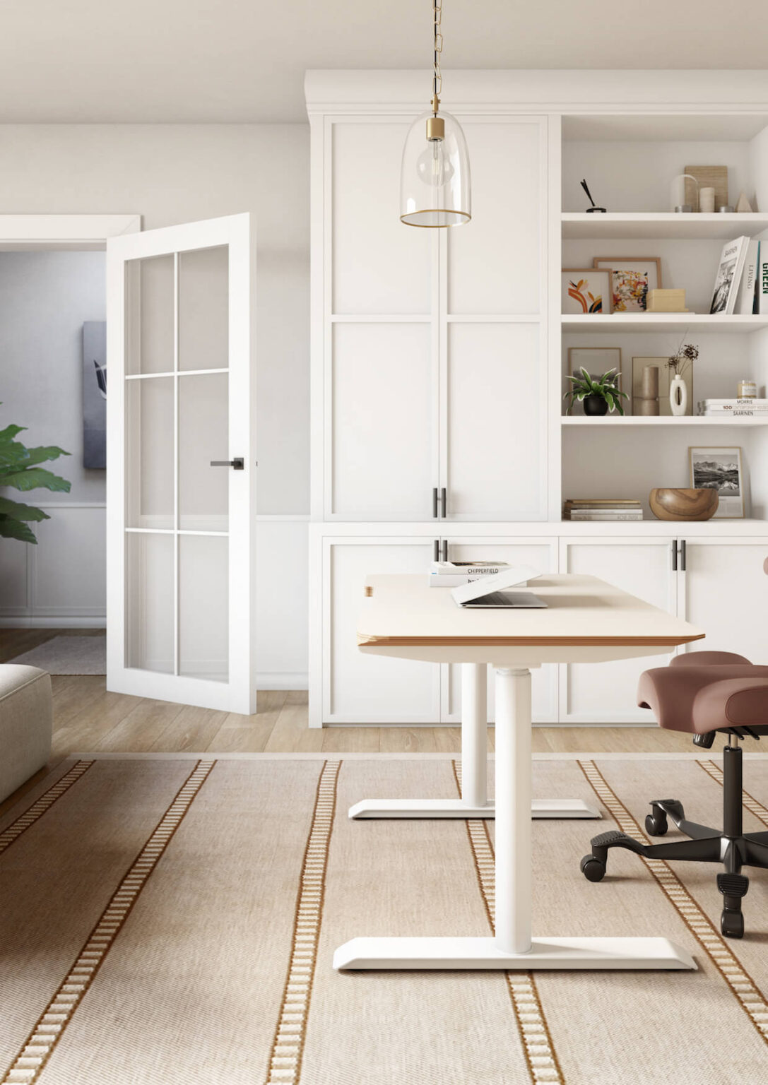 CYL HEIGHT ADJUSTABLE DESK