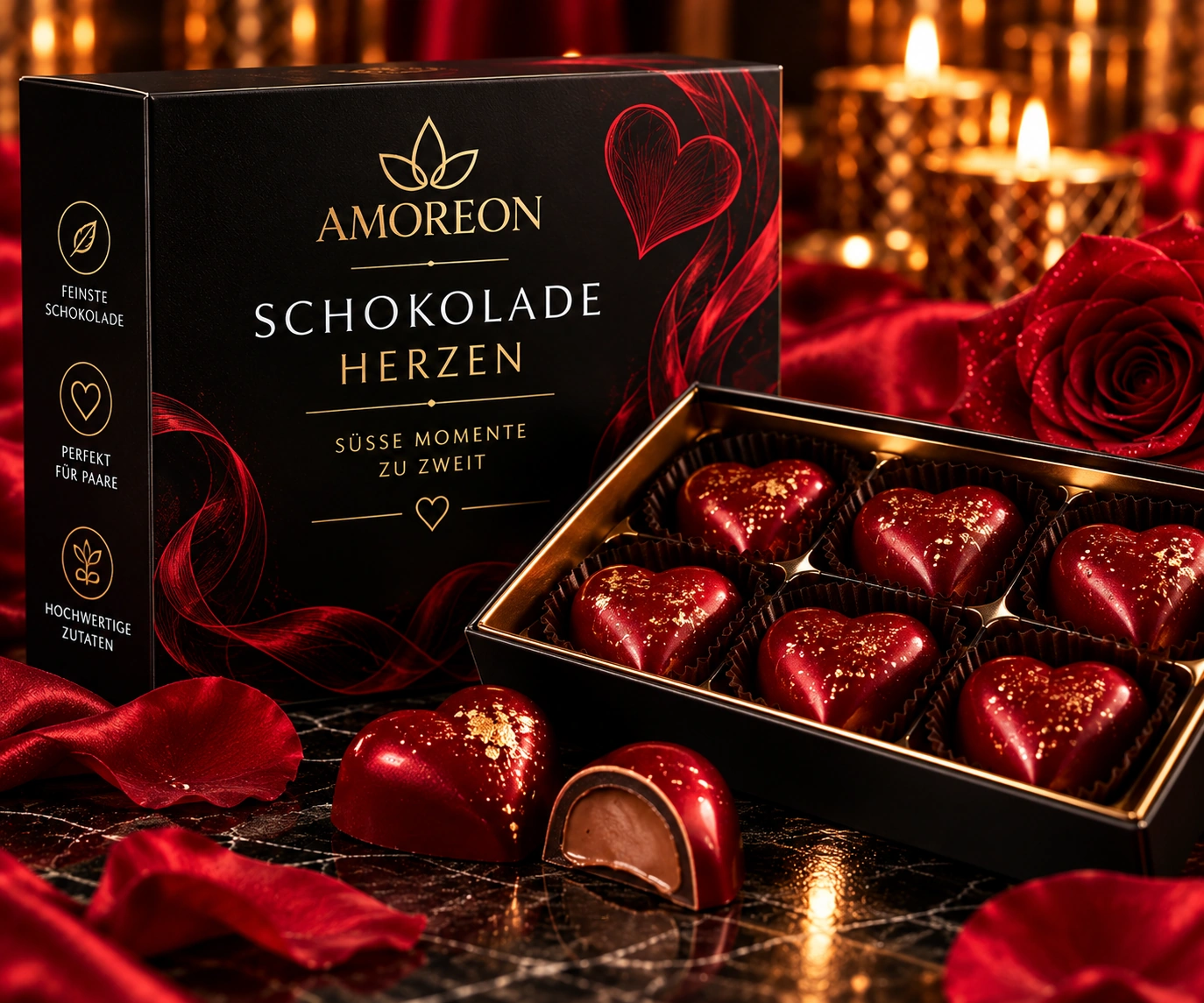 Schokoladenherzen