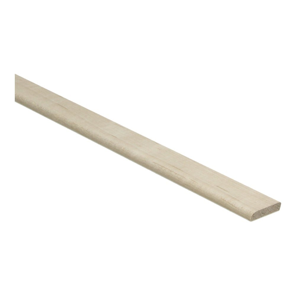 Afwerklijst 5x23 ahorn onbewerkt - kleur beige