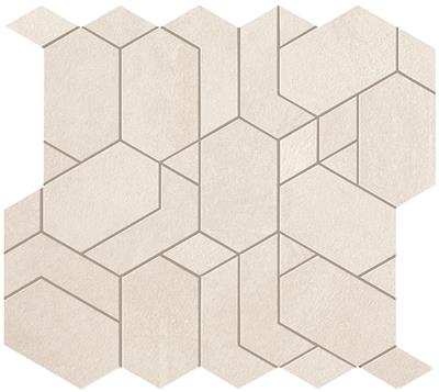 Atlas Concorde Boost Pro Ivory Shapes mozaïek mat - tegel in beige