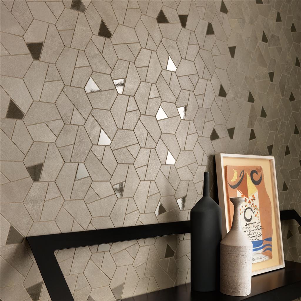 Atlas Concorde Boost Pro Taupe Hex Coffee mozaïek mat - tegel (foto 2)