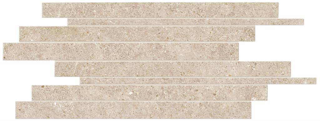 Atlas Concorde Boost Stone Cream Brick mozaïek mat - tegel in beige