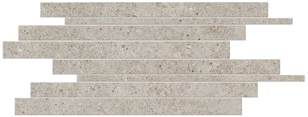 Atlas Concorde Boost Stone Pearl Brick mozaïek mat - tegel in grijs