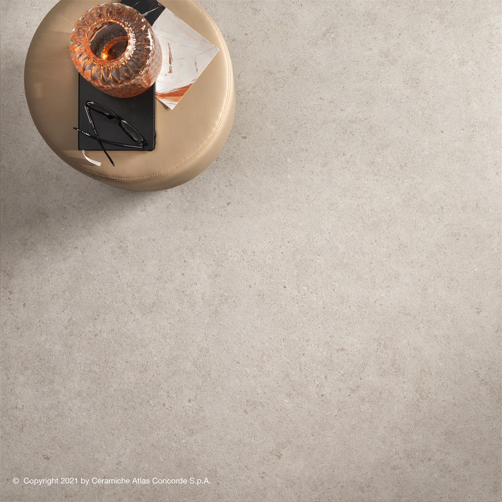Atlas Concorde Boost Stone White vloertegel mat - kleur wit (foto 2)