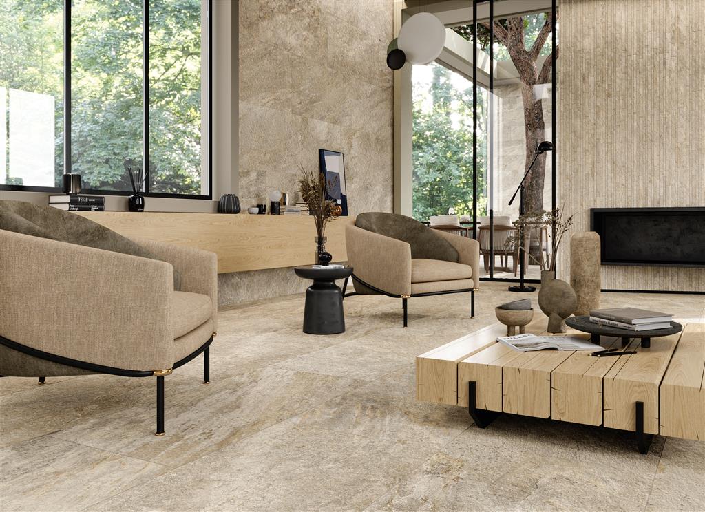 Atlas Concorde Norde Magnesio vloertegel mat - kleur beige (foto 2)