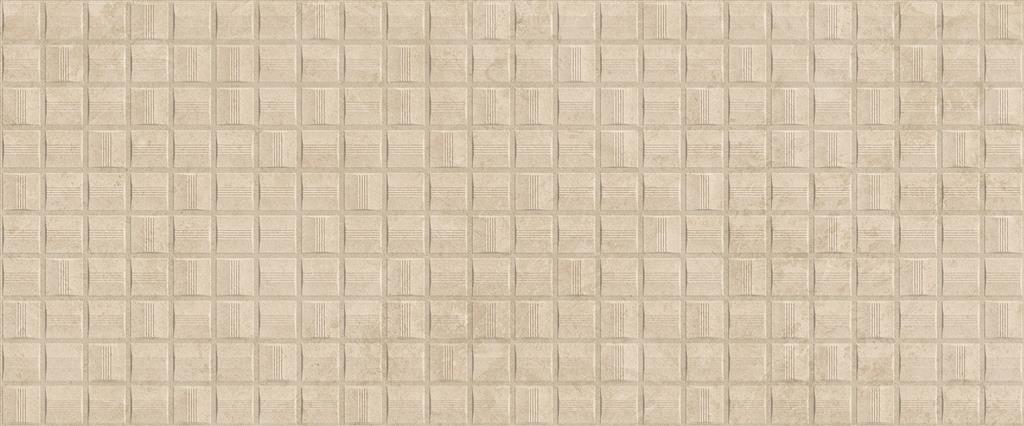 Atlas Concorde Nyra Hay 3D Qube decortegel mat - kleur beige