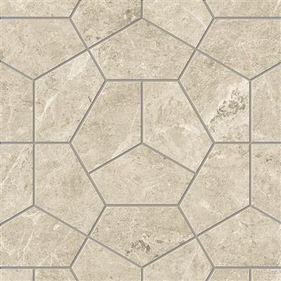 Atlas Concorde Nyra Sunlight Favus Star mozaïek mat - tegel in beige