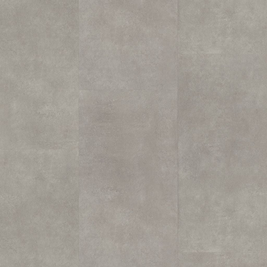 Basic dryback light grey - PVC vloer in grijs, tegelformaat