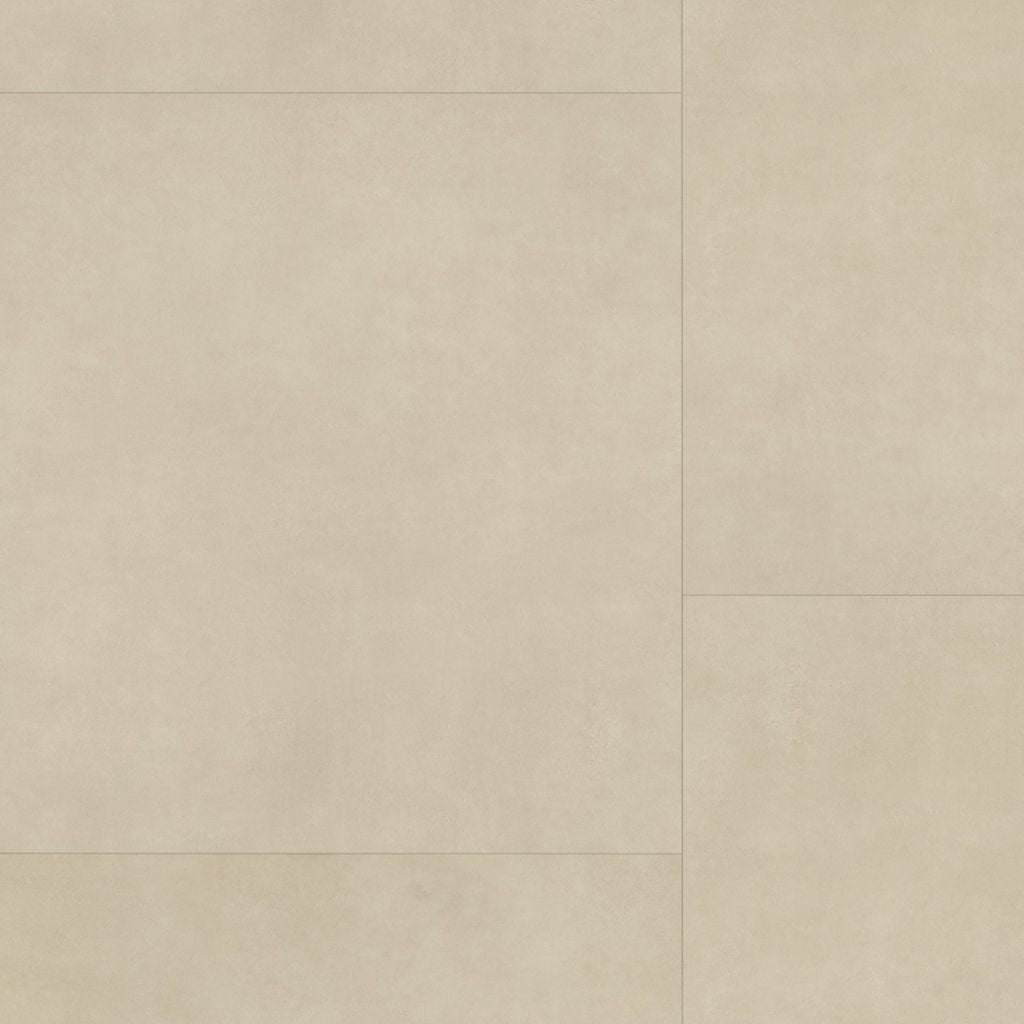 Basic XL dryback natural - PVC vloer in beige, tegelformaat