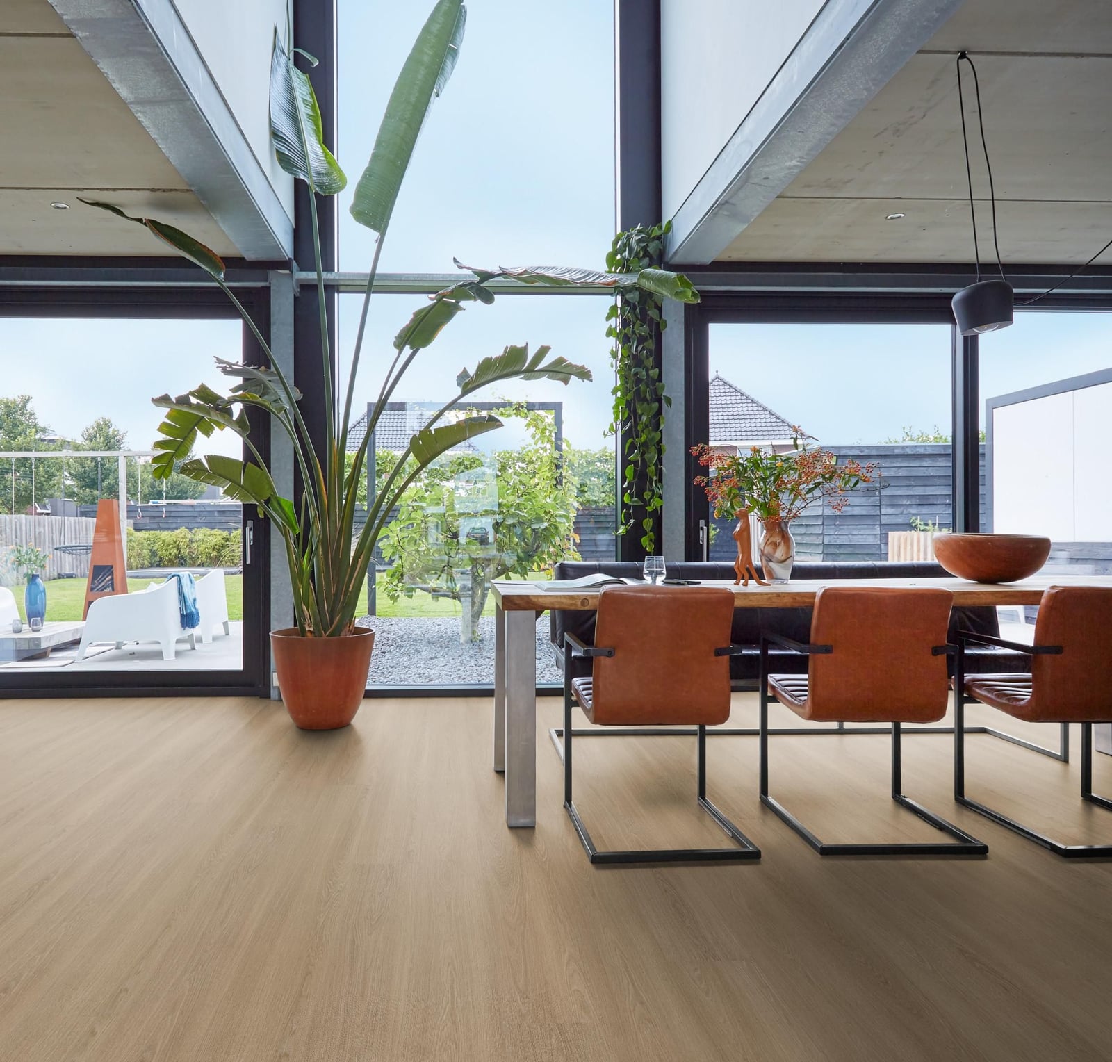 Brentford click SRC warm oak - PVC vloer in naturel eiken, rechte planken (foto 2)