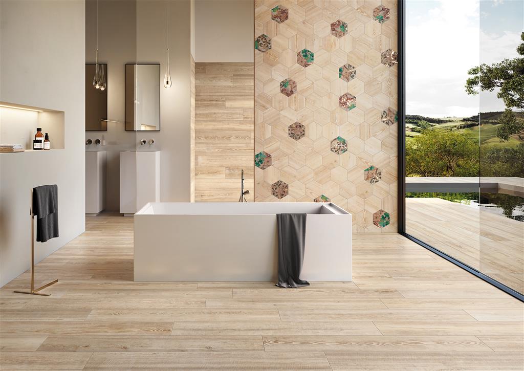 Cerdomus Opera Oak vloertegel mat - kleur beige (foto 2)
