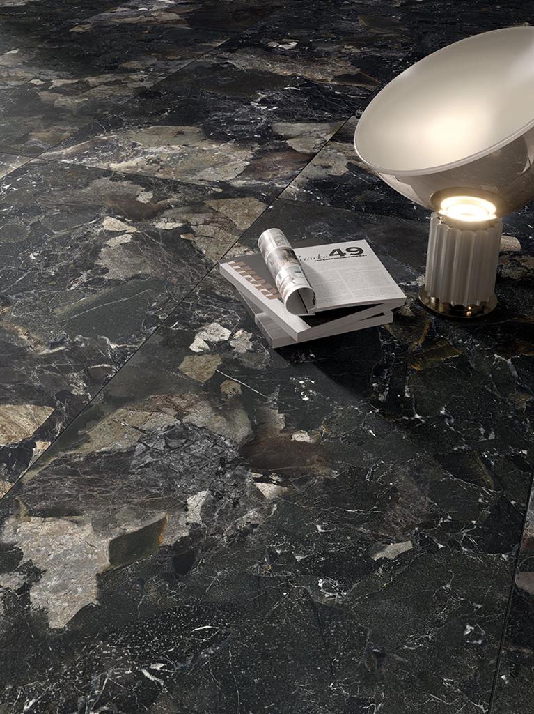Dado Argos Black vloertegel mat - kleur zwart (foto 2)