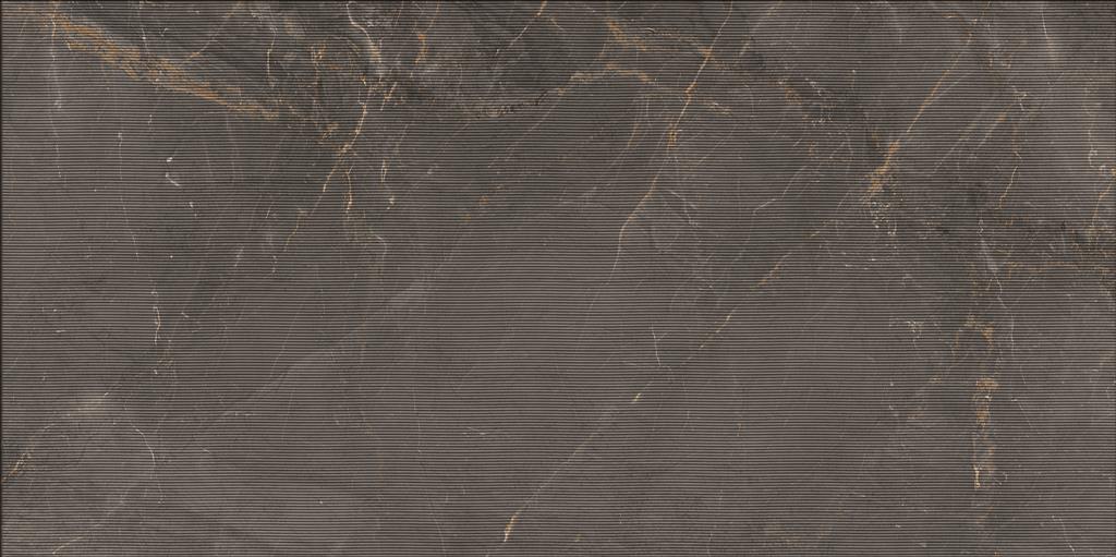 Dado Charme Black Rigatino decortegel mat - kleur zwart (foto 3)