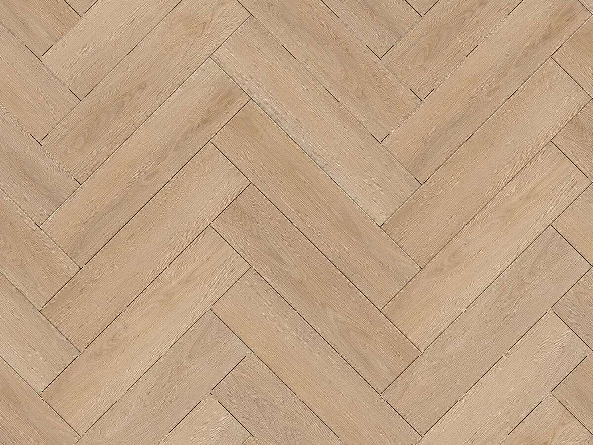 Desert Oak Visgraat Click - PVC vloer in naturel eiken
